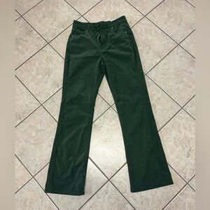 Dark Green Corduroy Pants